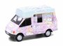 Tinny Toys 1:72 Little Twin Stars Ice Cream Van (Sanrio x Alice), pink/green_