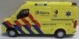 Bburago 1:50 Volkswagen Crafter Ambulance Terschelling Kijlstra Nederland_