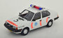 Triple9 1:18 Volvo 340 Rijkspolitie 1987 wit met decor_