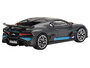 Mini GT 1:64 Bugatti Divo Presentation, black/blue, LHD - Mijo Exclusive_