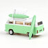 Norev 1:43 Volkswagen Combi T2b Camper Van 1973 Green Jet car_