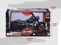 Maisto 1:12 Harley Davidson Road King Special 2017 zwart, in windowbox_