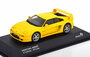 Solido 1:43 Venturi 400 GT, 6 Cilinder Biturbo 1994 geel in vitrine_