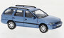 Premium Classixxs 1:87 Ford Escort MK VII Turnier blauw metallic 1995, in windowbox_