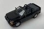 Premium Classixxs 1:87 Ford Escort IV Cabriolet, 1986 zwart, in windowbox_