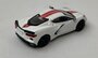 Premium Classixxs 1:87 Chevrolet Corvette (C8) Stingray, wit rood 2020, in windowbox_