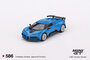Mini GT 1:64 Bugatti Centodieci blauw LHD_