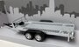 Cararama 1:43 Autoambulance - Tow Car Trailer two Wheels_