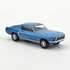 Norev 1:43 Ford Mustang GT Fastback 1968 Acapulco Blue Jet-car _