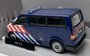 Cararama 1:43 Volkswagen T5 Multi van Marechaussee Nederland donkerblauw in window box_