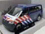 Cararama 1:43 Volkswagen T5 Multi van Marechaussee Nederland donkerblauw in window box_