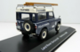 Atlas 1:43 Land Rover Santana 88 - Telefonica 1989 donkerblauw wit_