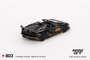 Mini GT 1:64 Lamborghini Aventador SVJ 63 Roadster Nero Aldebaran LHD_