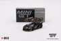 Mini GT 1:64 Lamborghini Aventador SVJ 63 Roadster Nero Aldebaran LHD_
