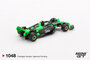Mini GT 1:64 Kick Sauber C44, no 24 Guanyu Zhou F1 Chinese GP 2024 groen LHD. Verwacht eind 10-2025_