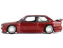 Mini GT 1:64 BMW M3 (E30) Kaido GT V1 donkerrood 1989. Kaido House & Mini GT_