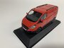 Vanguards 1:43 Ford Transit Custom Trail rood RHD_
