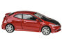 Para 64 1:64 Honda Civic Type R FN2, 2007 red with carbon hood, LHD_