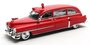 Matrix 1:43 Cadillac Superior Ambulance rood 1951, Limited 120 pcs_