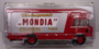 Atlas 1:43 Berliet GBK6 Mondia 1971 rood zilver_