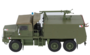 Atlas 1:43 Berliet GBC 8KT Militaire Incendie Aeroport, green in blisterverpakking_