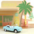 Norev 1:43 Citroen Mehari 1978 Light Blue Jet car_