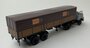 Brekina 1:87 Daf DO 2000 Koffer-SZ - van Gend & Loos 1957  grijs bruin_