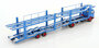 IXO 1:43 MAN Autotransporter met aanhanger 1970 blauw_