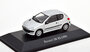 Atlas 1:43 Peugeot 206 XS 1999 zilver in blisterverpakking_