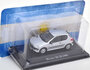Atlas 1:43 Peugeot 206 XS 1999 zilver in blisterverpakking_