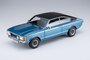 Touring Modelcars 1:18 Ford Granada L Coupe  -light blue metalic / Vinyl top black. Verwacht mid. september_