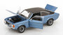 Touring Modelcars 1:18 Ford Granada L Coupe  -light blue metalic / Vinyl top black_