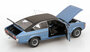 Touring Modelcars 1:18 Ford Granada L Coupe  -light blue metalic / Vinyl top black_