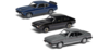 Vanguards 1:43 Ford Capri Sporting Trilogy Collection - RHD, MK I RS 2600, MK II JPS, MK III 2.8 Injection, in luxe verpakking_