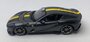 BBR 1:64 Ferrari 812 Competitizone Grigio Competizione 2024 zwart_