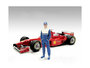 American Diorama 1:43 Racing Legends 90's set of 2 figure's, ecxl. modelauto_