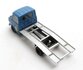 Matrix 1:43 Opel Blitz Opel service blauw '65-'75_
