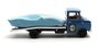 Matrix 1:43 Opel Blitz Opel service blauw '65-'75_