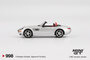 Mini GT 1:64 BMW Z8 Titanium silver 2003 LHD in blisterverpakking_
