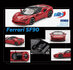 BBR 1:64 Ferrari SF90 Rosso Corsa 2024 rood_