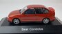 Seat Collection 1:43 SEAT Cordoba 1993 copper metallic, vitrine is beschadig_